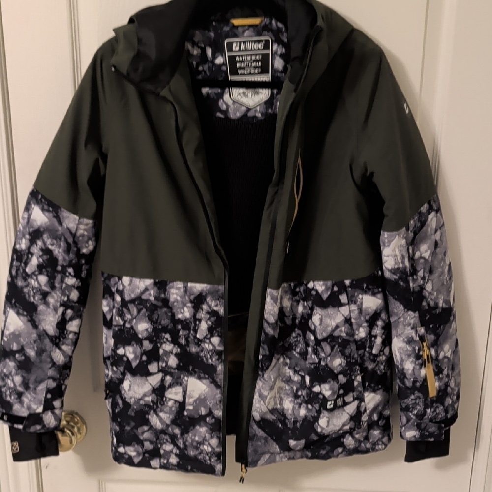 Kids Black and Gray Jacket